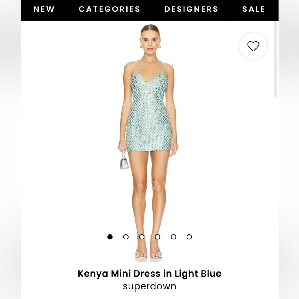 Sparkly revolve dress